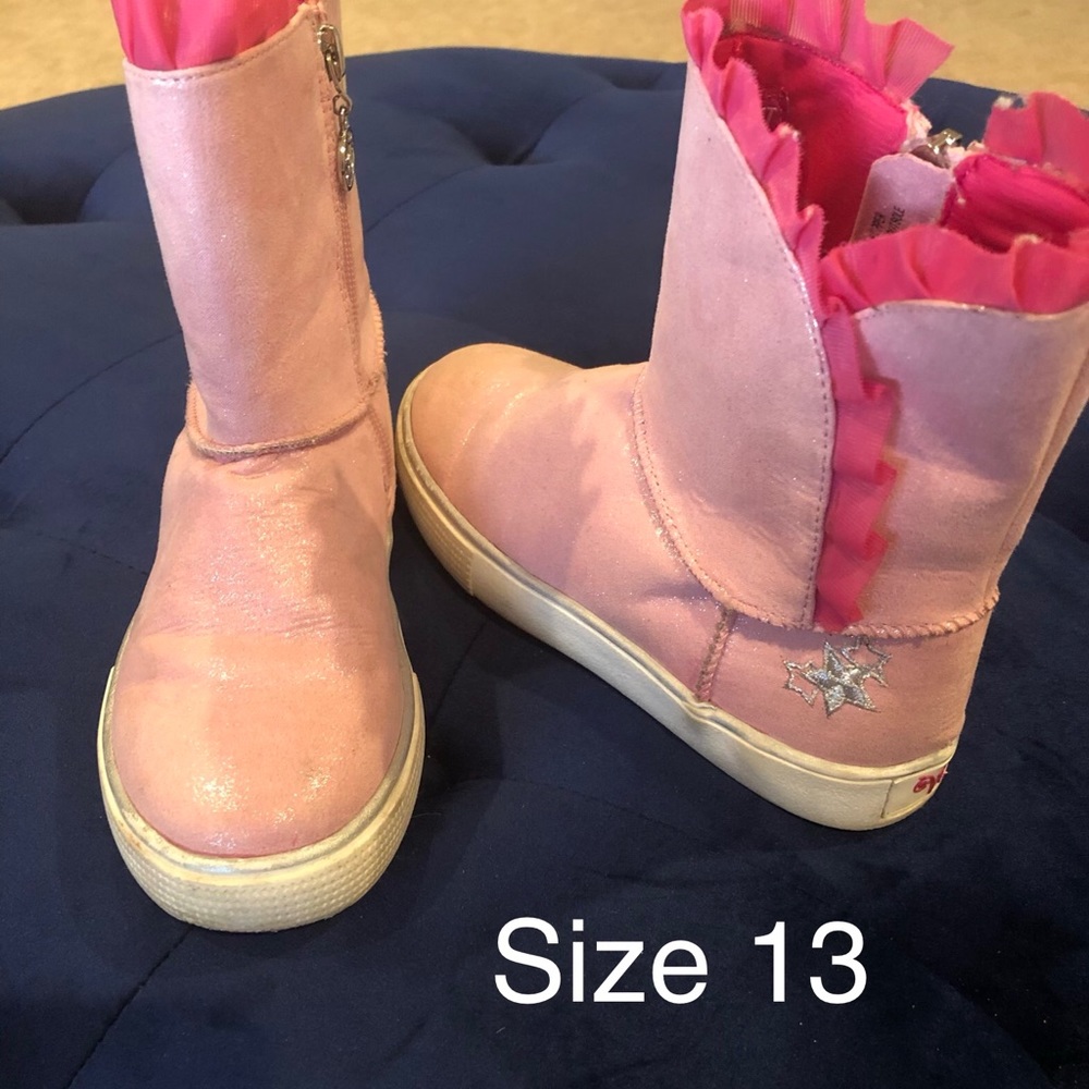 Girls Wellie Wisher Boots size 13